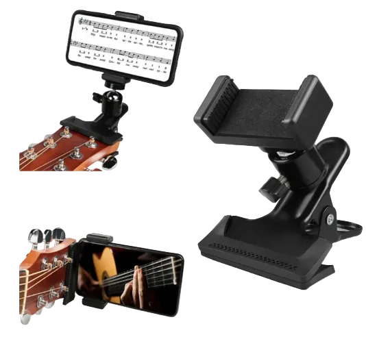 Phone Guitar Clip Stand